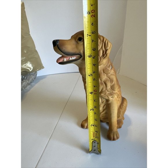 Aldon golden retriever fine porcelain Figurine Statue 1985 vintage 7.5” by 5” - Picture 16 of 16